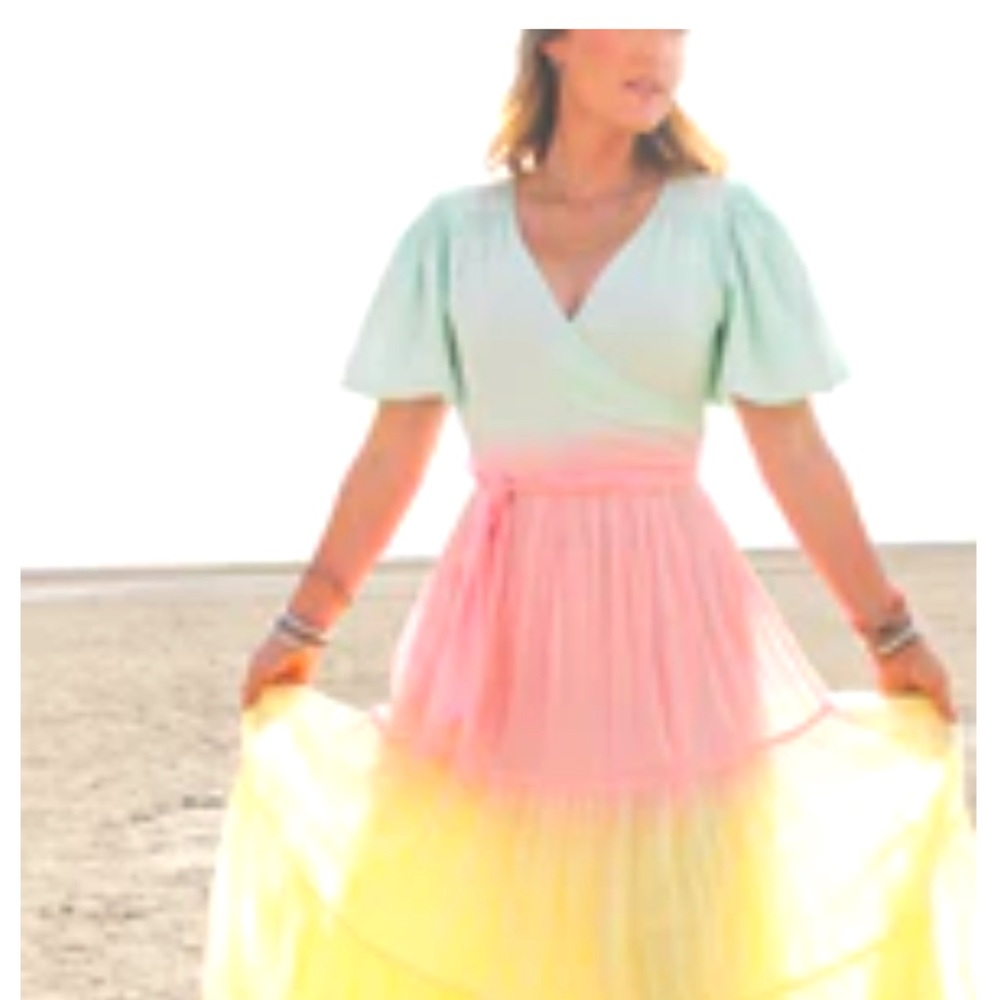 Ivy City Co Sunrise Maxi NWT